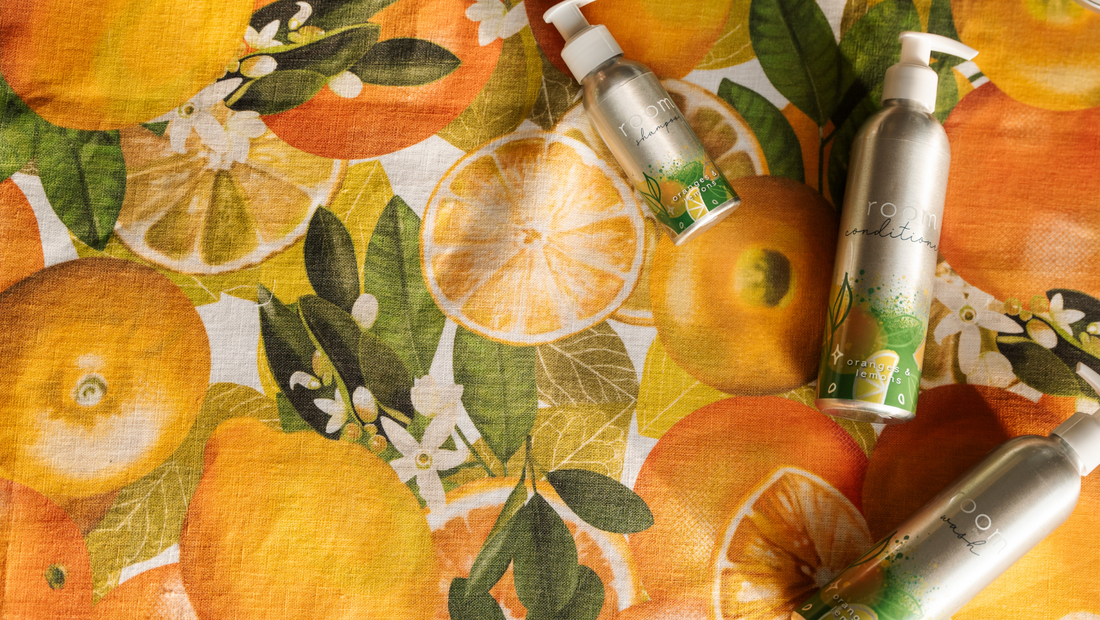 Zestful Summer Radiance: A Symphony of Oranges and Lemons